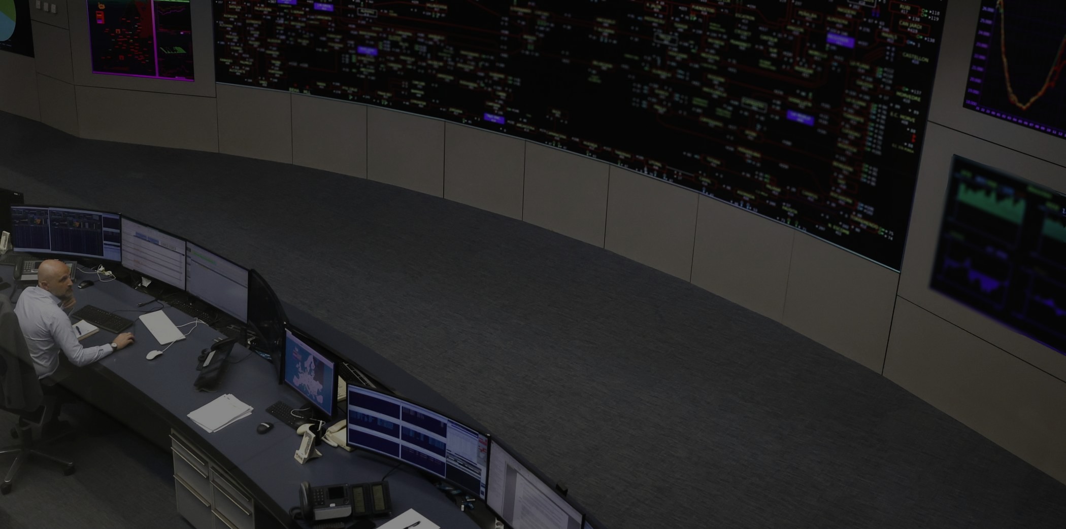 Centro de control de Red Eléctrica, EFE