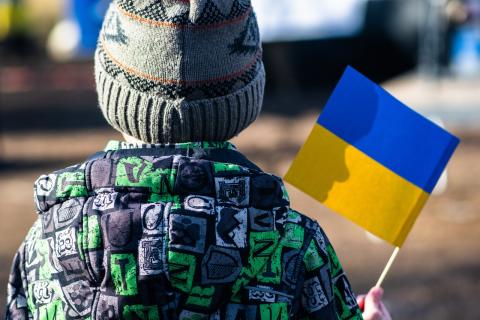 menores refugiados Ucrania