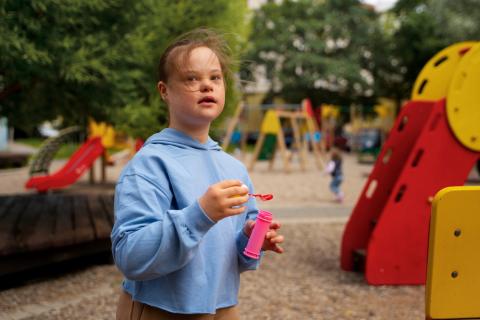 niña sindrome de down