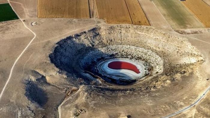 Sinkhole in Konya, Turquía 