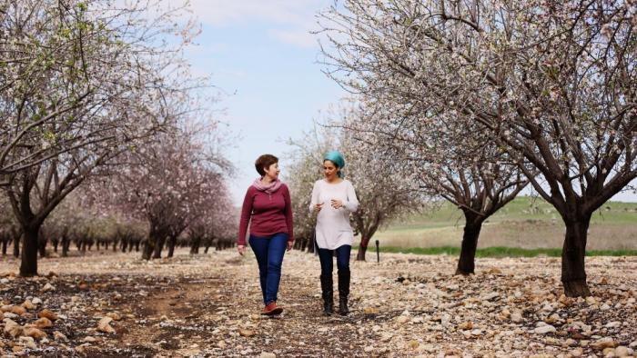 women walking